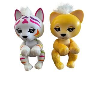 Two Fingerlings Interactive Animals Baby Tiger Baby Lion